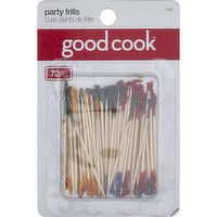 Good Cooks - Toothpicks Party Picks, 72 Each