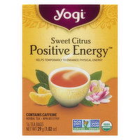 Yogi Tea - Sweet Citrus Positive Energy Tea, 16 Gram