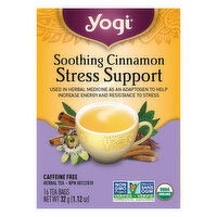 Yogi Tea - Tea Soothing Cinnamon Stress Support, 16 Each