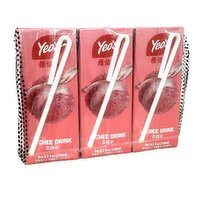 Yeos - Lychee Drink, 6 Each