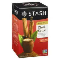 Stash - Black Tea - Chai Spice, 20 Each