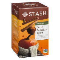 Stash - Pumpkin Spice Decaf Tea, 18 Each