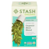 Stash Tea - Organic Mint Blend Tea, 16 Each