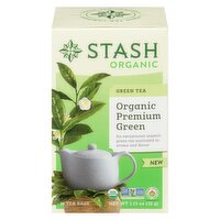 Stash Tea - Organic Premium Green Tea, 16 Each