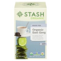 Stash Tea - Organic Earl Grey Tea, 16 Each