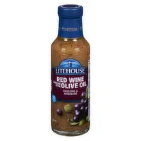 Litehouse - Red Wine & Olive Oil Vinaigrette Dressing, 355 Millilitre