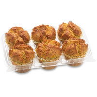 Bake Shop - Lemon Poppy Seed Muffins, 6 Pack, 684 Gram