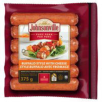 Johnsonville - Smoked Buffalo Style with Cheese, 375 Gram