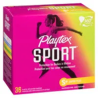 Playtex - Sport Unscented Sport Plus, 36 Each