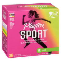 Playtex - Sport Tampons Unscented Super