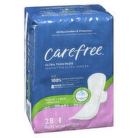 Carefree - Ultra Thin Super Pads, 28 Each