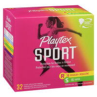 Playtex - Sport Tampons Multi Pack, 32 Each