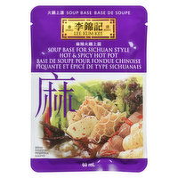 LEE KUM KEE - Sichuan Hot & Spicy Soup Base, 70 Gram