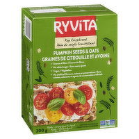 RYVITA - Crispbread Pumpkin Seeds & Oats, 200 Gram