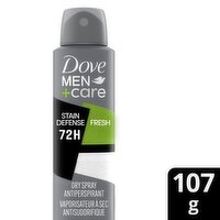 Dove - Men+Care Spray Antiperspirant- Stain Defense Fresh