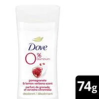 Dove - Womens Deodorant, Pomegranate & Lemon Verbena, 74 Gram