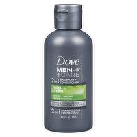 Dove - Men+ Care 2 in 1 Shampoo + Conditioner Fresh & Clean ., 89 Millilitre