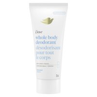 Dove - Dove Whole Body Deodorant Unscented, 73 Millilitre