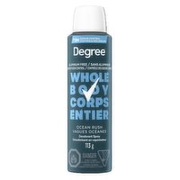 Degree - Men's Whole Body Deodorant Spray - Ocean Rush, 113 Gram