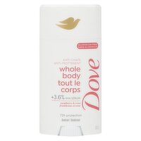 Dove - Anti-Chafe Deodorant Whole Body Raspberry & Rose, 68 Gram
