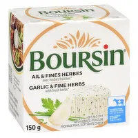 Boursin - Garlic Herb Gourmet Cheese, 150 Gram