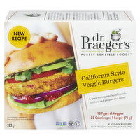 Dr. Praeger's - California Style Veggie Burgers, 4 Each