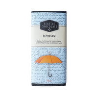 Seattle Chocolate - Chocolate Truffle Bar - Esspresso, 70 Gram