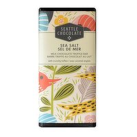 Seattle Chocolate - Milk chocolate Toffee Bar - Sea Salt, 70 Gram