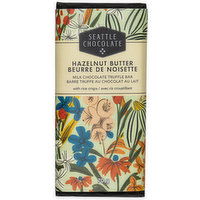 Seattle Chocolate - Truffle Bar Hazelnut Butter Crisp, 70 Gram