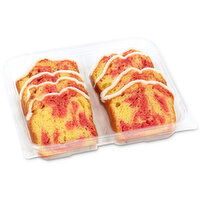Bake Shop - Sliced Lemon Raspberry cake, 1 Each