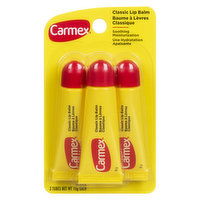 Carmex - Classic Squeeze Lip Balm - 3 Tubes, 3 Each