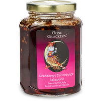 Gone Crackers - Jelly Cranberry Jalapeno, 250 Millilitre