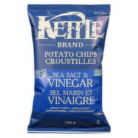 Kettle Brand - Potato Chips, Sea Salt & Vinegar, 198 Gram