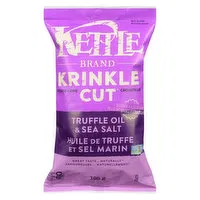 Kettle Brand - Krinkle Cut Truffle & Seas Salt Potato Chips, 198 Gram