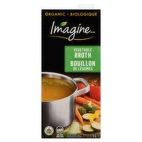 Imagine Foods - Broth Vegetable, 1 Litre