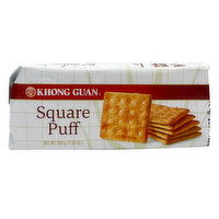 Khong Guan - SQUARE PUFF BISCUITS, 200 Gram