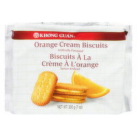 Khong Guan - Orange Cream Biscuits, 200 Gram