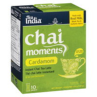 Tea India - Chai Moments Tea Mix - Cardamom, 224 Gram
