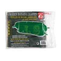 COCK BRAND - Frozen Banana Leaf, 454 Gram