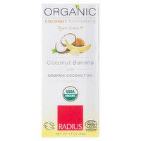 Radius - RADIUS TOOTHP ASTE COCONUT BANAN, 85 Gram