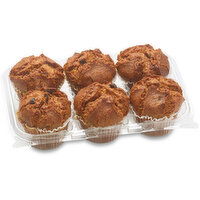 Bake Shop - Raisin Bran Muffins, 6 Pack, 684 Gram