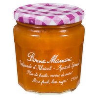 Bonne Maman - Wild Apricot Spread Less Sugar, 290 Millilitre