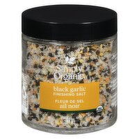 Simply Organic - Finishing Salt Black Garlic Organic, 62 Gram