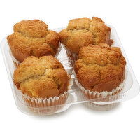 Bake Shop - Apple Spice Muffins, 4  Pack, 1 Each