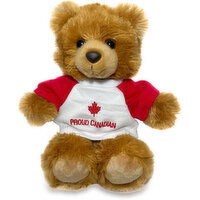 Canada Day - Stuffed Bear with T-Shirt 10 in, 1 Each