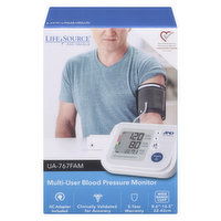 Lifesource - Multi User Blood Pressure Monitor - UA767FAM, 1 Each