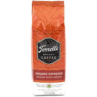 Terrelli - Organic Espresso Medium Roast, 340 Gram