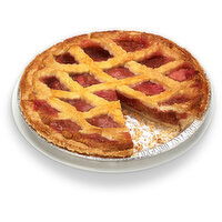 Bake Shop - Strawberry Rhubarb Lattice Pie, 950 Gram