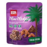 Natural Delights - Mini Medjools Pouch - Cacao Pecan, 142 Gram