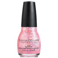 SinfulColors - Professional Nail Polish - Pinky Glitter, 15 Millilitre